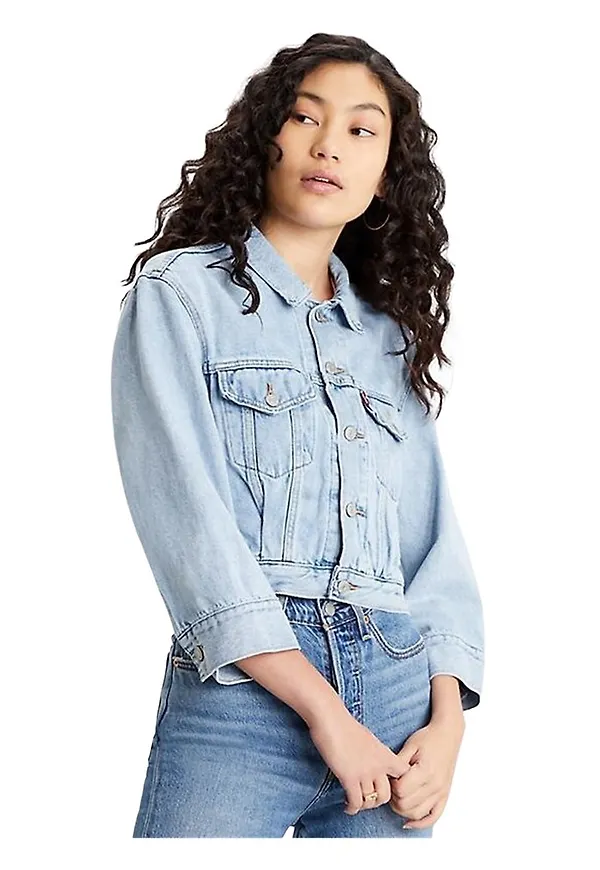 Levi's - Skjortor - Blå - Dam - Storlek: M