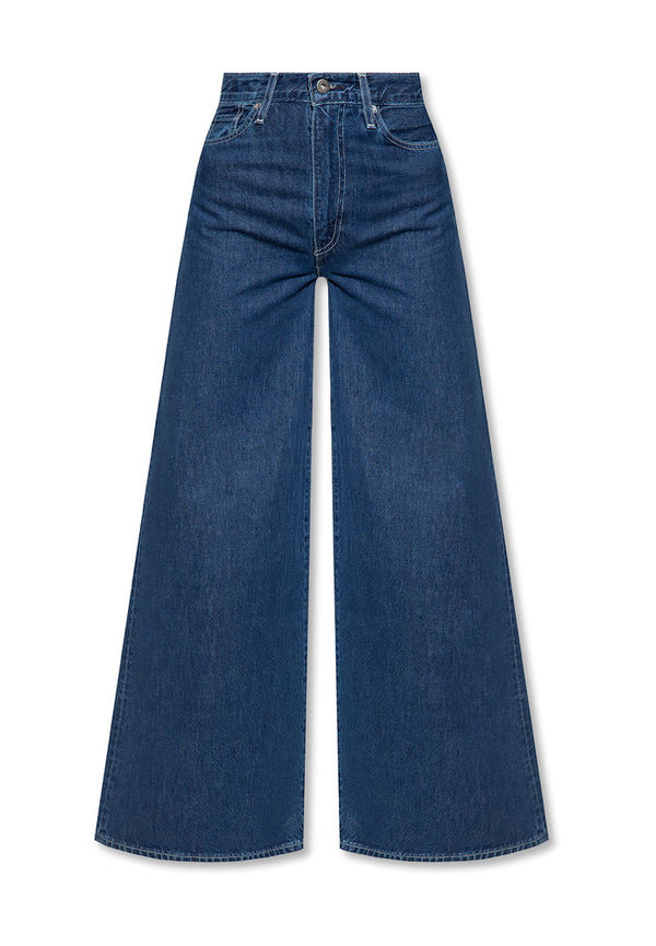 Levi's - Straight - Blå - Dam - Storlek: W26 L31,W24 L31,W25 L31,W27 L31,W29 L31