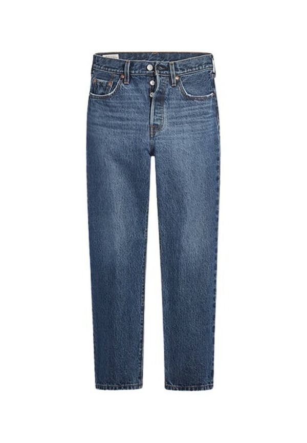 Levi's - Straight - Blå - Dam - Storlek: W27 L28,W28 L28,W25 L28,W30 L28,W26 L28,W29 L28