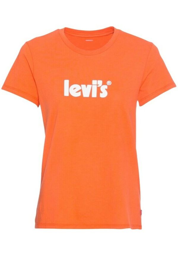 Levi's - T-shirts - Orange - Dam - Storlek: Xs,2Xs