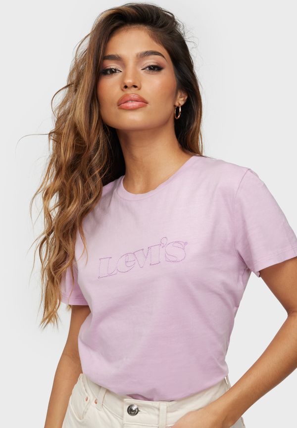Levi's - T-shirts - Winsome Orchid - Graphic Jordie Tee - Toppar - T-shirts
