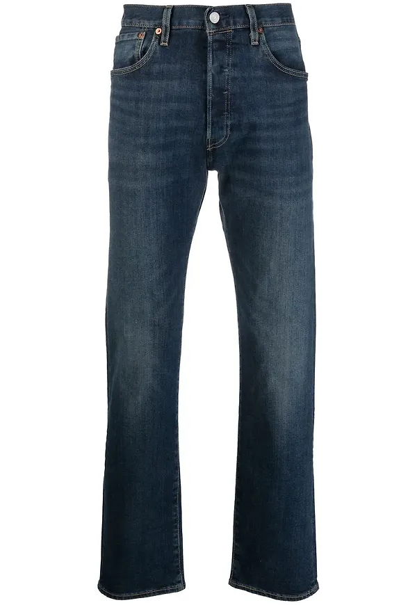 Levi's 501 straight-jeans - Blå