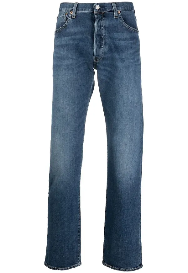 Levi's 501 straight-jeans - Blå