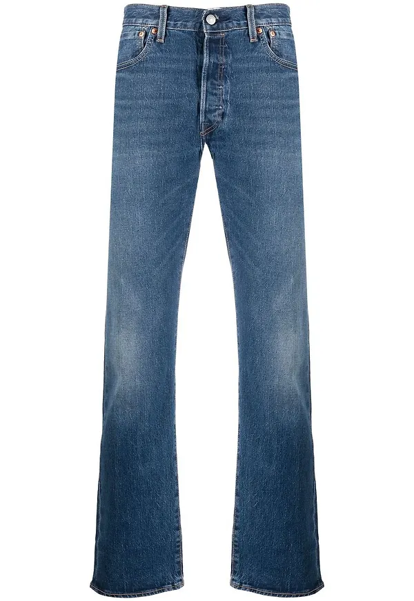 Levi's 501 straight-jeans - Blå