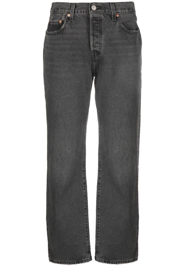 Levi's 501 straight-jeans från 1990-talet - Grå