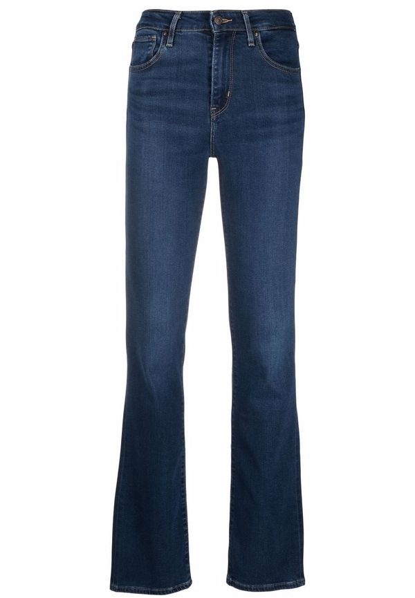 Levi's 725 bootcut-jeans med hög midja - Blå