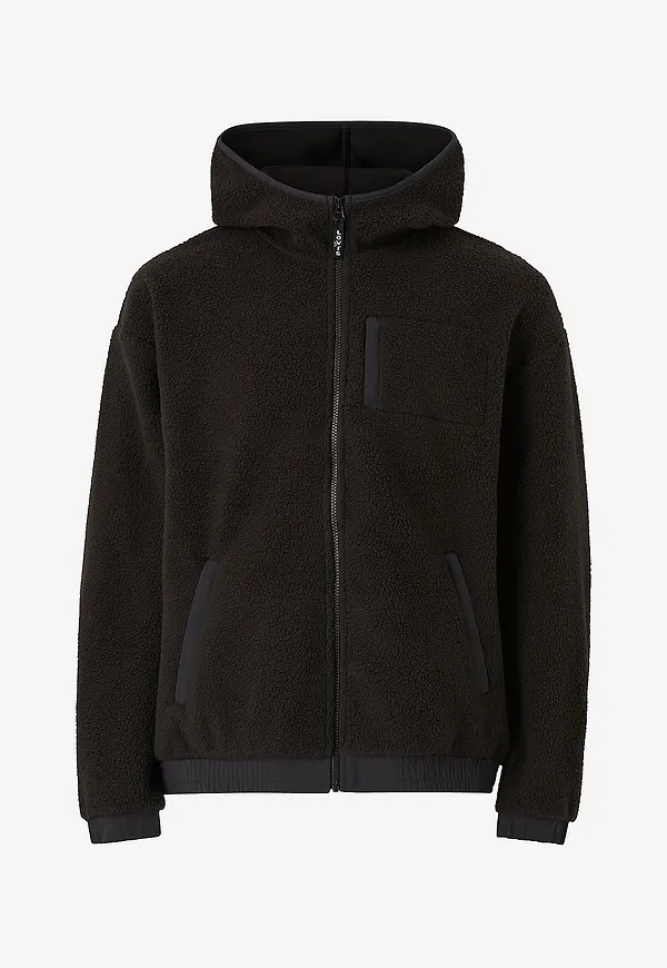 Levi's - Fleecejacka Pop Hooded Sherpa - Brun