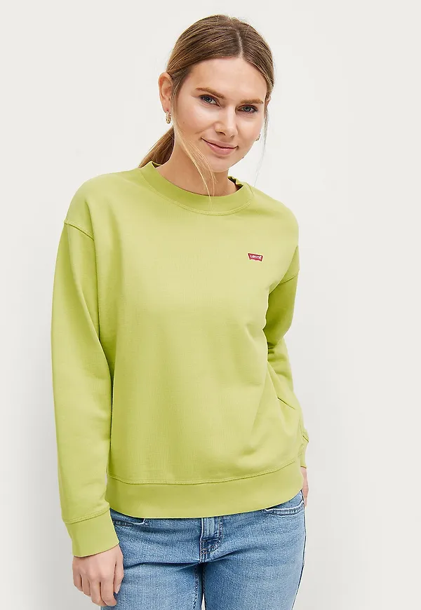 Levi's - Sweatshirt Standard Crew - Grön