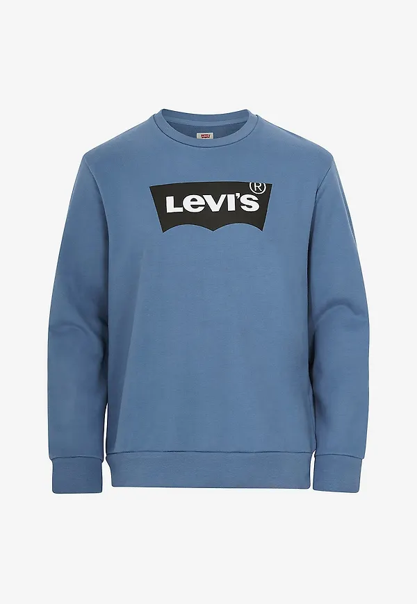 Levi's - Sweatshirt Standard Graphic Crew - Blå