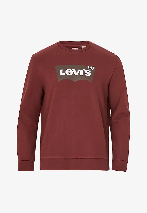 Levi's - Sweatshirt Standard Graphic Crew - Röd