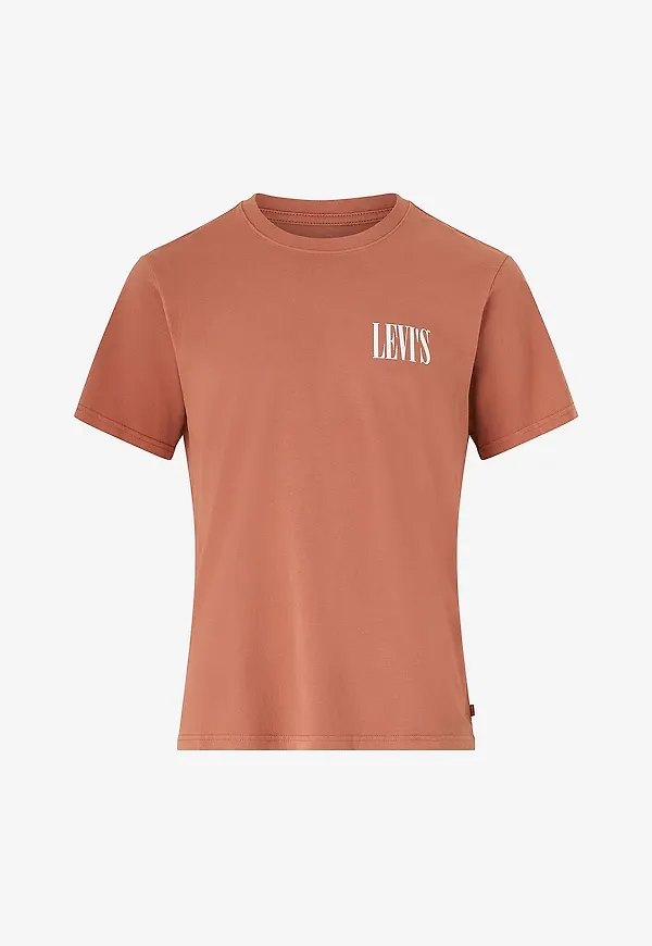 Levi's - T-shirt SS Relaxed Fit Tee - Röd