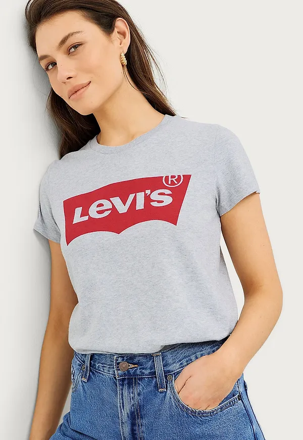 Levi's - Topp The Perfect Tee - Grå