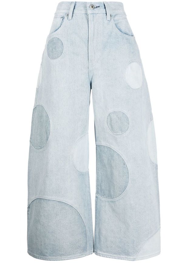 Levi's: Made & Crafted Barrel wide leg-jeans med hög midja - Blå
