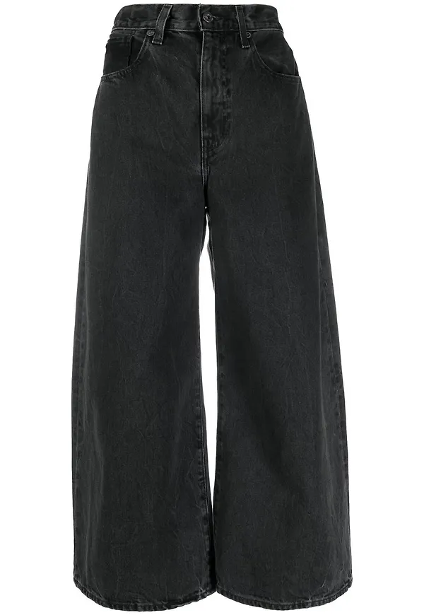 Levi's: Made & Crafted blekta jeans - Svart