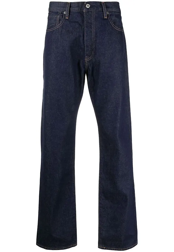 Levi's: Made & Crafted straight-jeans - Blå