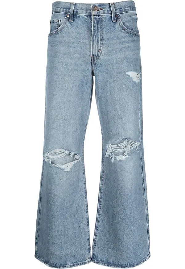 Levi's baggy bootcut-jeans - Blå