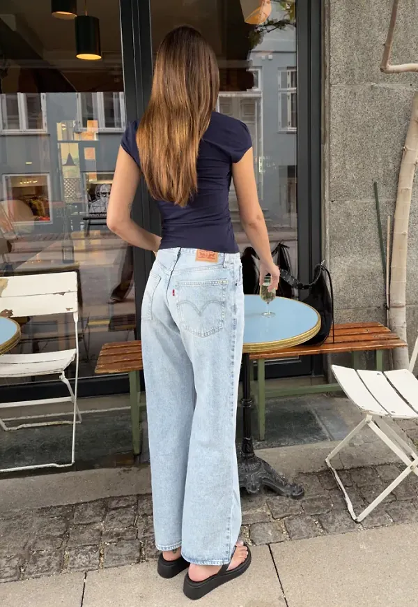 Levi's - Blå - Middy Loose Boot