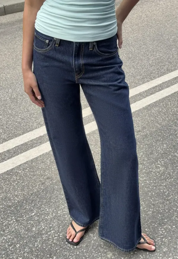 Levi's - Blå - Middy Loose Boot