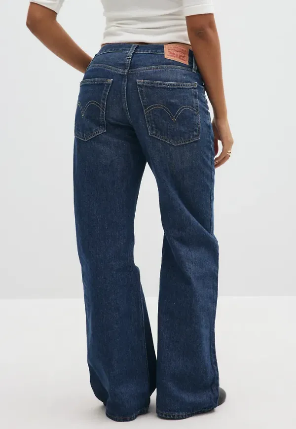Levi's - Blå - Middy Loose Boot