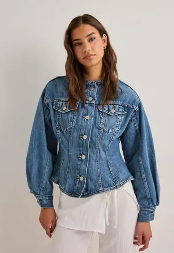 Levi's - Blå - Sculpted Trucker