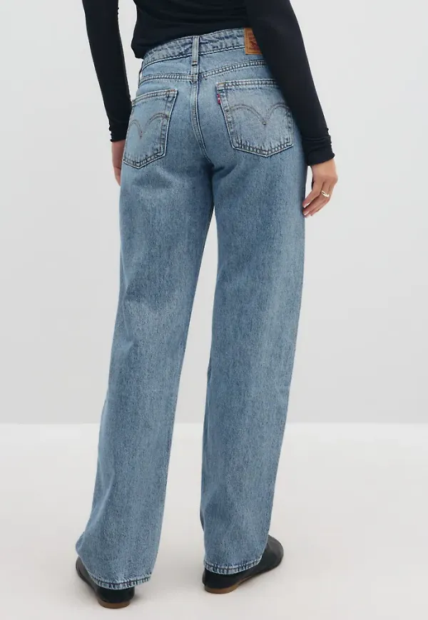 Levi's - Blå - Superlow Straight