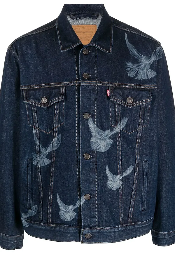 Levi's By 3.PARADIS jeansjacka - Blå