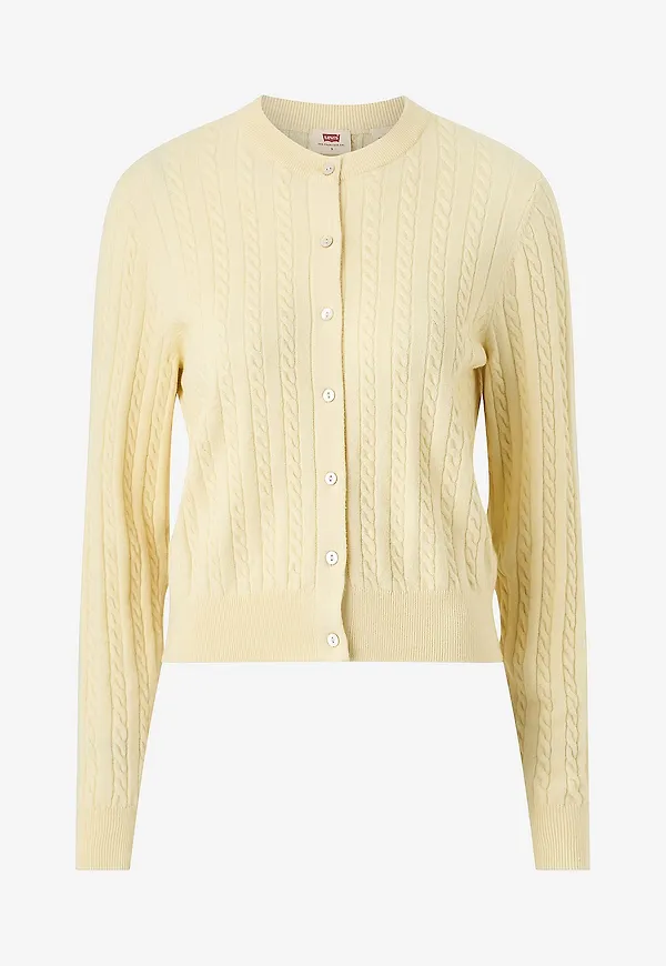 Levi's - Cardigan Super Soft Crewneck - Beige