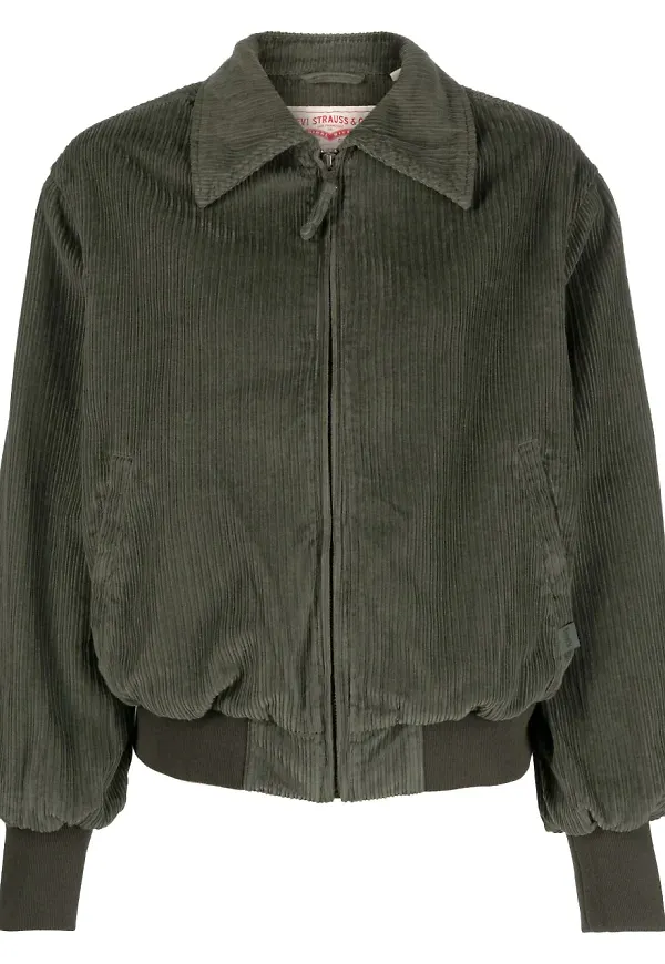 Levi's cotton bomber jacket - Grön