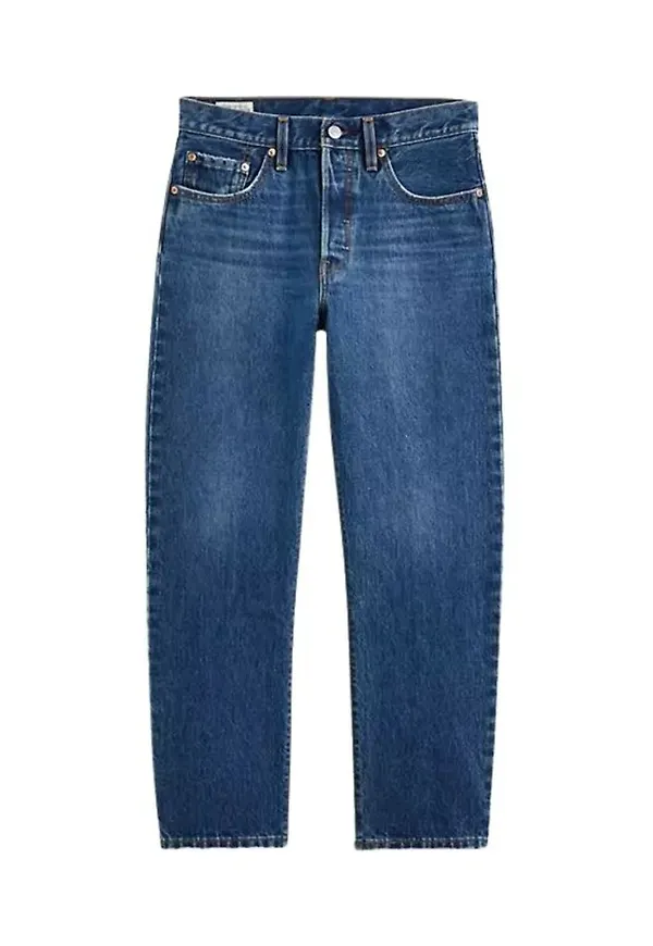 Levi's Cropped Jeans Blå, Dam