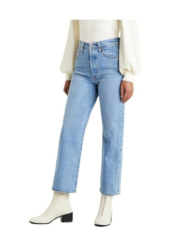 Levi's Cropped Jeans Blå, Dam