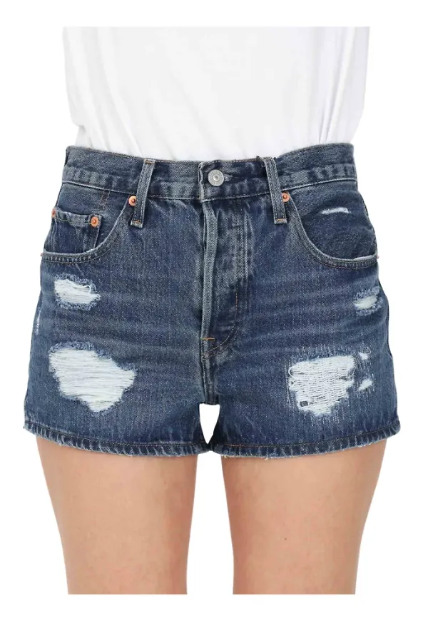 Levi's Denim Shorts Blå, Dam
