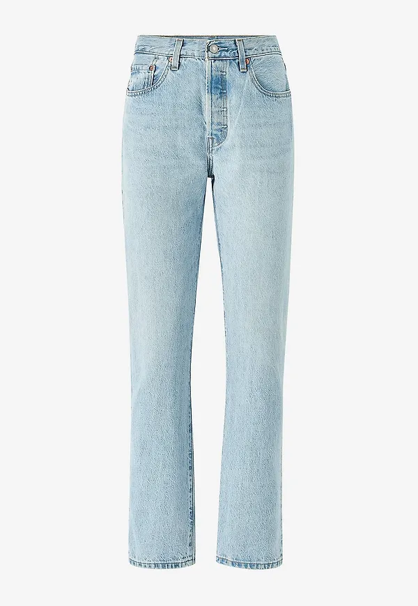 Levi's - Jeans 501 Crop - Blå