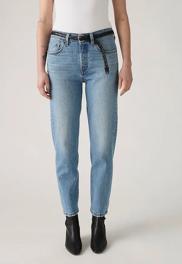 Levi's - Jeans 501 Crop - Blå