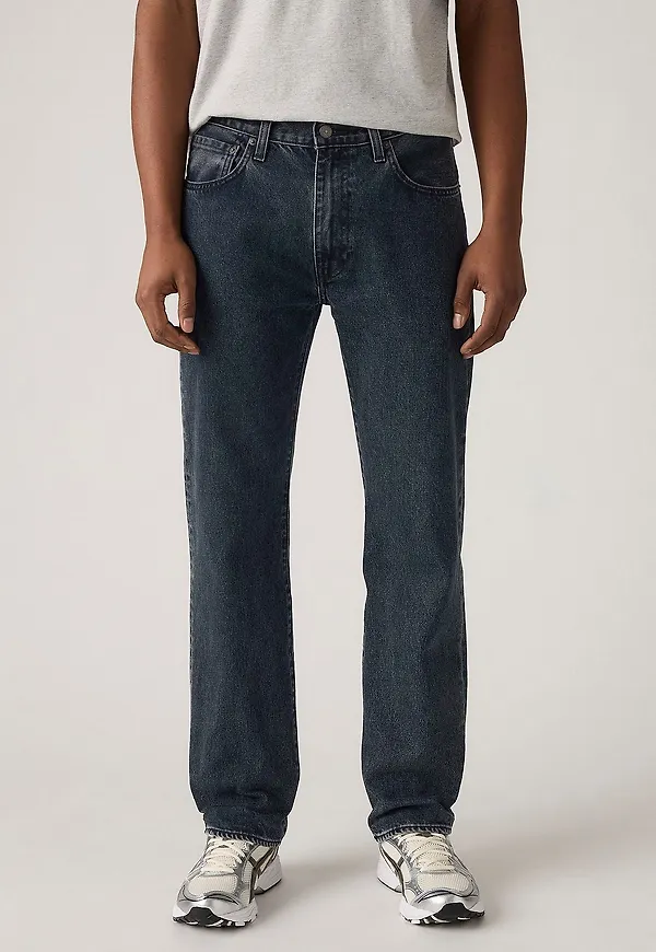 Levi's - Jeans 555 Relaxed Straight - Blå