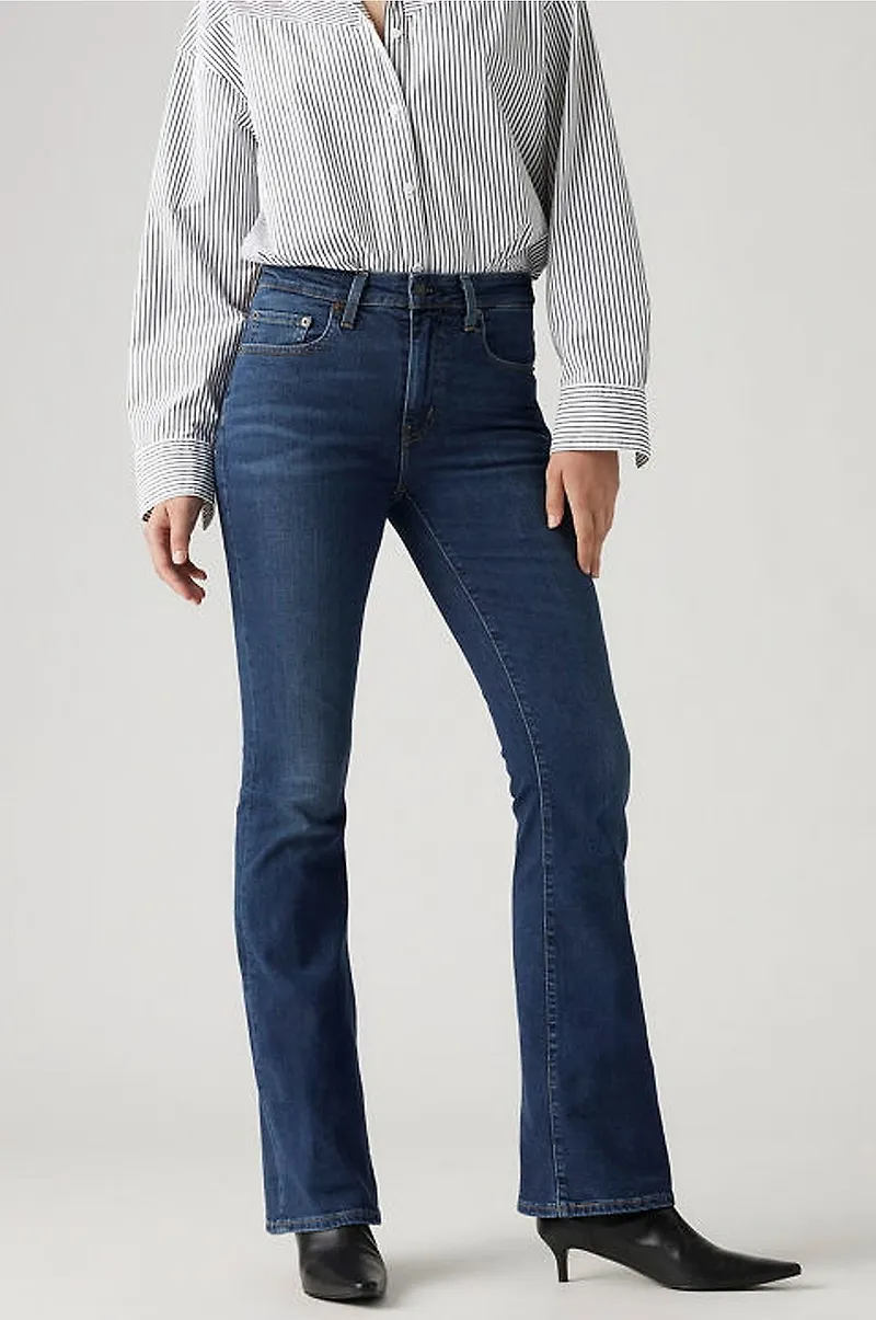 Levi's - Jeans 725 High Rise Bootcut - Blå