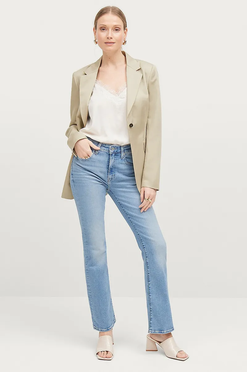 Levi's - Jeans 725 High Rise Bootcut - Blå