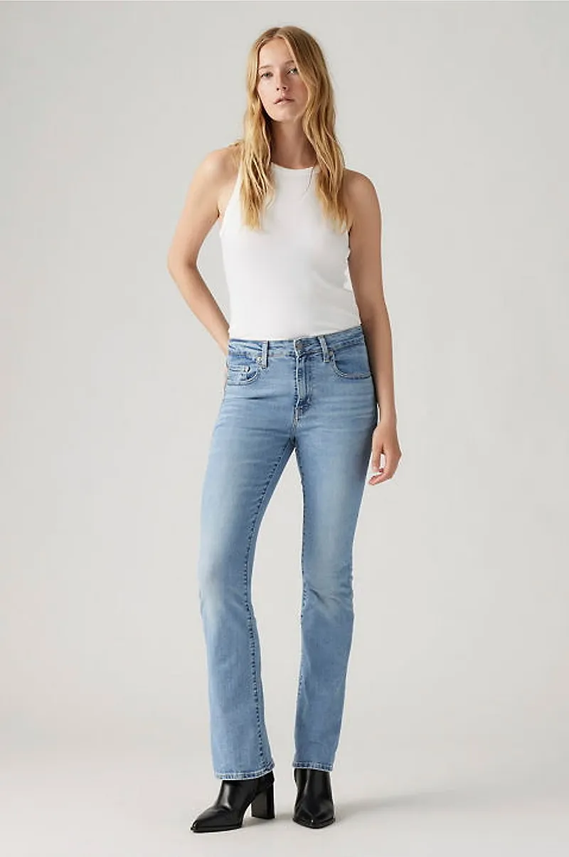 Levi's - Jeans 725 High Rise Bootcut - Blå