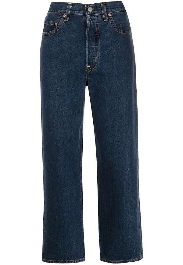 Levi's jeans med raka ben - Blå