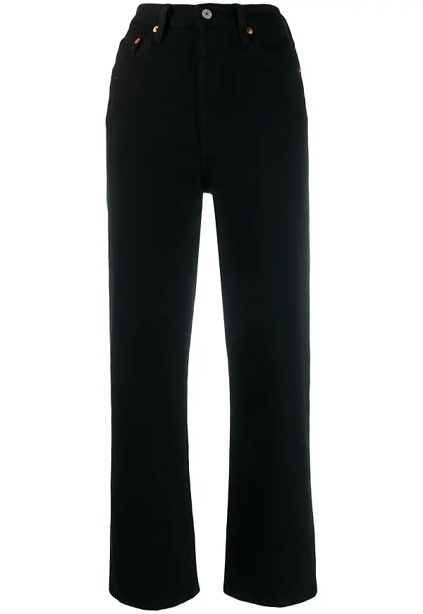Levi's jeans med raka ben - Svart