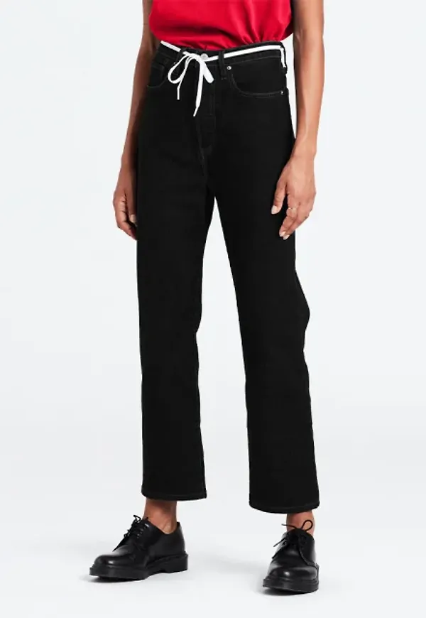 Levi's Jeans Ribcage Black Heart