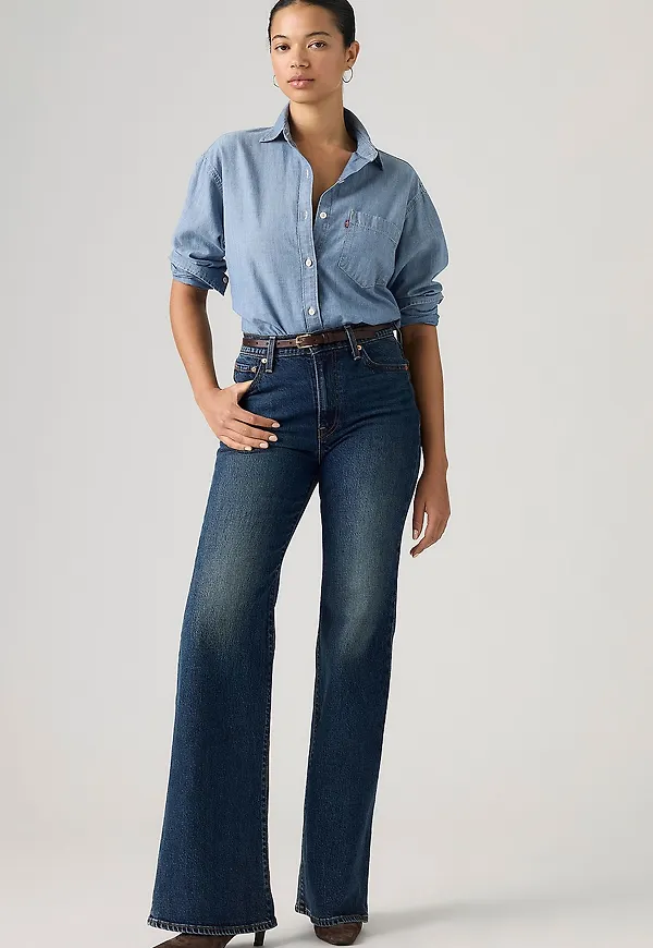 Levi's - Jeans Ribcage Flare H226 - Blå