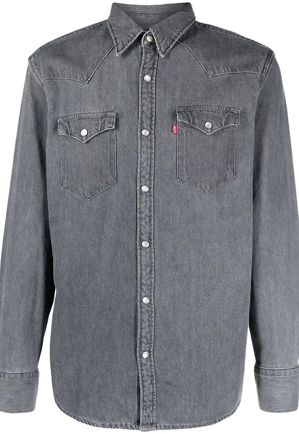 Levi's jeansskjorta - Grå