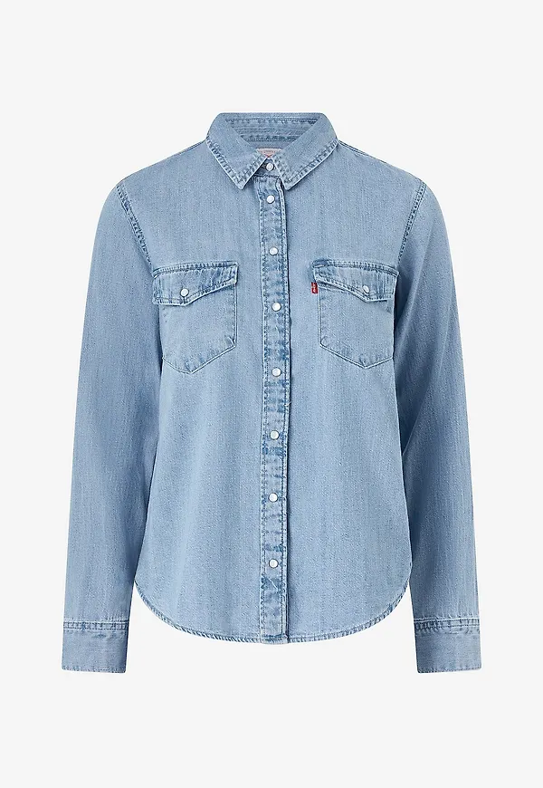 Levi's - Jeansskjorta Iconic Western - Blå