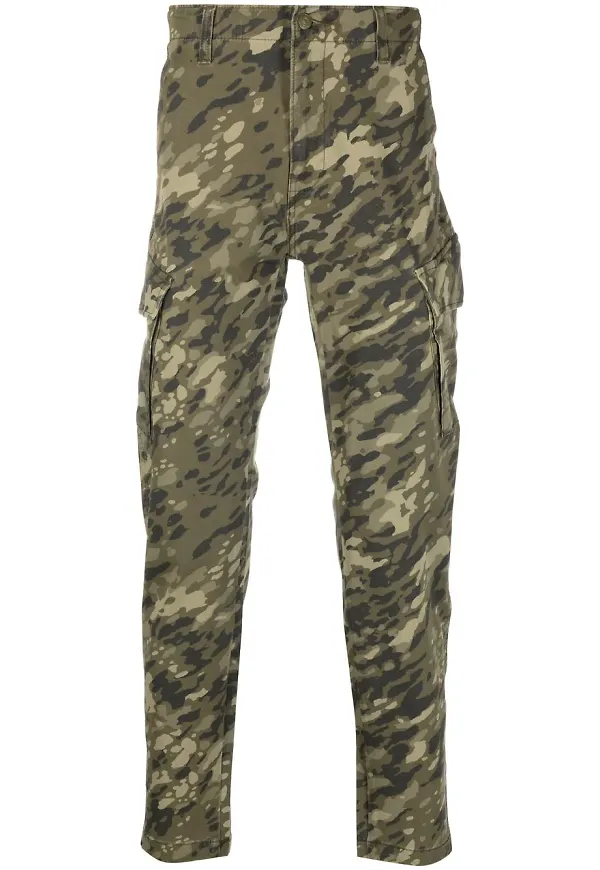 Levi's kamouflagemönstrade cargobyxor - Grön