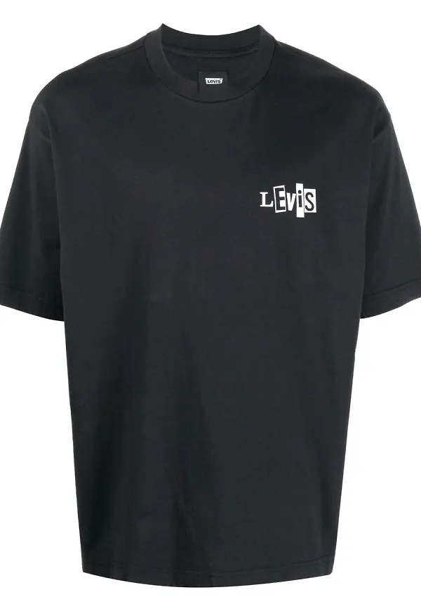 Levi's logo-print cotton-blend T-Shirt - Svart