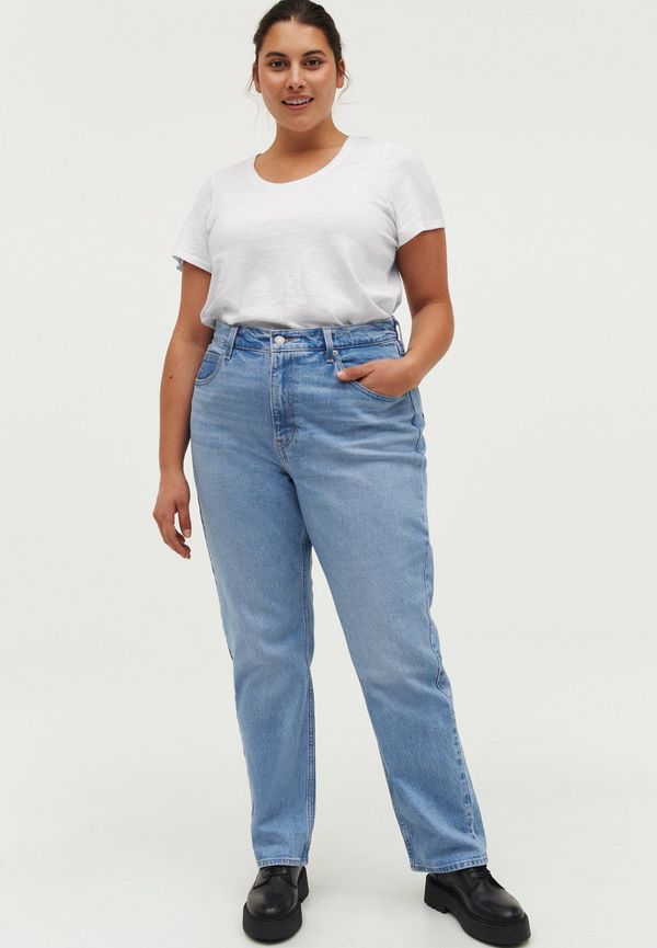 Levi's Plus - Jeans Plus 70s High Slim Straight - Blå