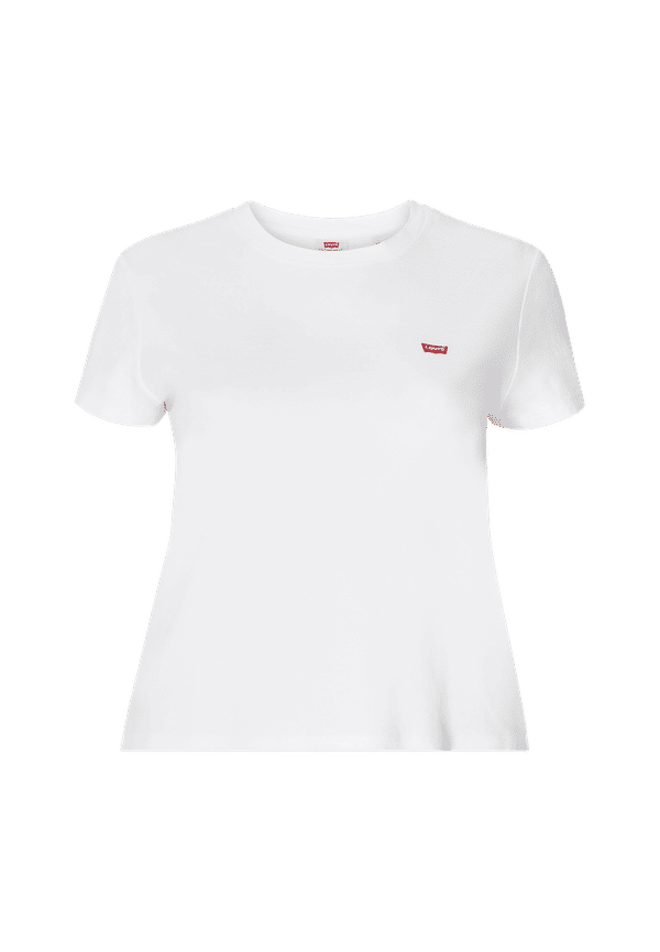 Levi's Plus - Topp PL SS Baby Tee Prism Pink - Vit - 52/54
