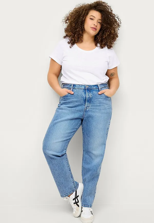 Levi's Plus - Jeans 501 Pl - Blå
