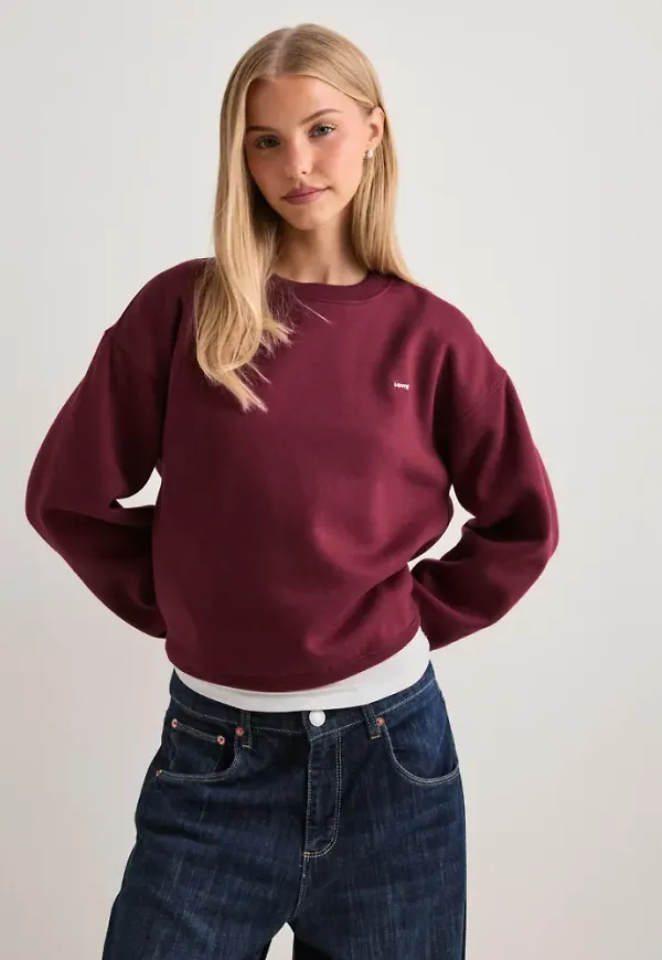 Levi's - Röd - Everyday Crew Sweatshirt