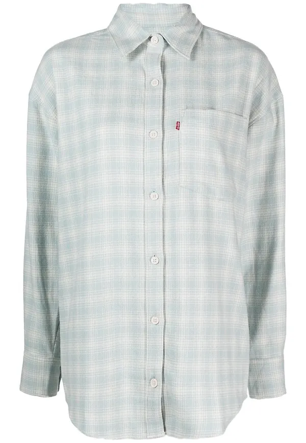 Levi's rutig skjorta - Blå
